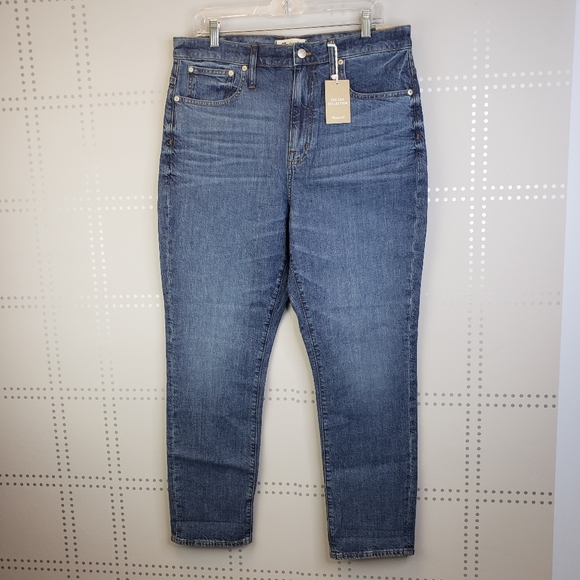Madewell Highrise Slim Boyjean - Picture 3 of 8